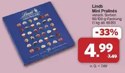 Famila Nord West Lindt Mini Pralinés Angebot