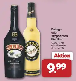 Famila Nord West Baileys oder Verpoorten Eierlikör Angebot