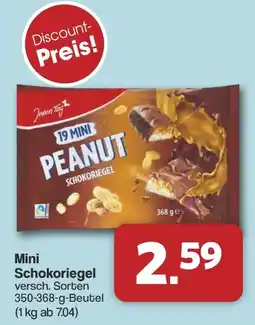Famila Nord West Mini Schokoriegel Angebot