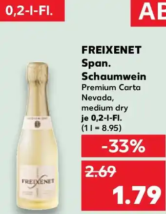 Kaufland FREIXENET Span. Schaumwein Angebot