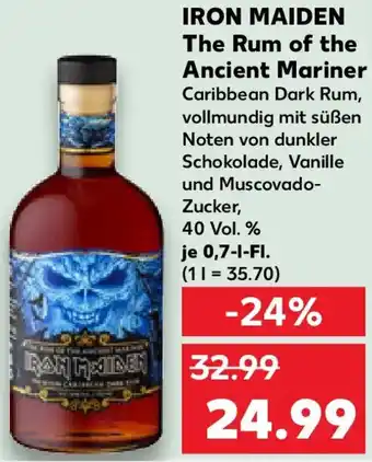 Kaufland IRON MAIDEN The Rum of the Ancient Mariner Angebot