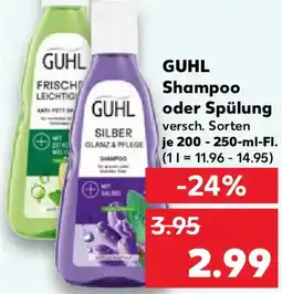 Kaufland GUHL Shampoo oder Spülung Angebot