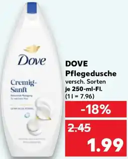 Kaufland DOVE Pflegedusche Angebot