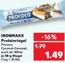 Kaufland IRONMAXX Proteinriegel Angebot