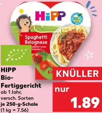 Kaufland HIPP Bio Fertiggericht Angebot