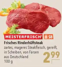 CITTI Markt Frisches Rinderhüftsteak Angebot