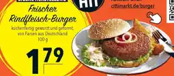 CITTI Markt Frischer Rindfleisch-Burger Angebot