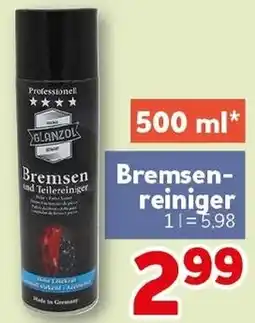 CENTERSHOP Bremsenreiniger Angebot