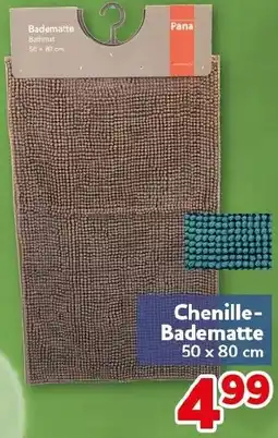 CENTERSHOP Chenille Badematte Angebot