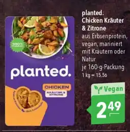 CITTI Markt planted. Chicken Kräuter & Zitrone Angebot