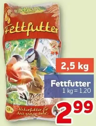 CENTERSHOP Fettfutter Angebot