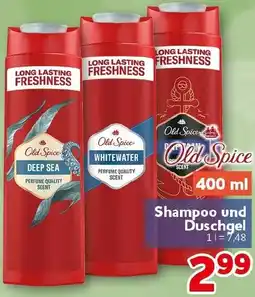 CENTERSHOP Old Spice Shampoo und Duschgel Angebot