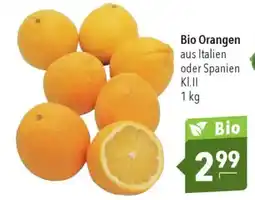 CITTI Markt Bio Orangen Angebot