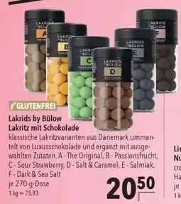 CITTI Markt Lakrids by Bülow Lakritz mit Schokolade Angebot