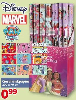 CENTERSHOP MARVEL Geschenkpapier Angebot