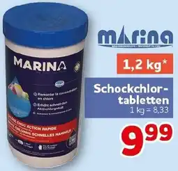CENTERSHOP MARINA Schockchlortabletten Angebot