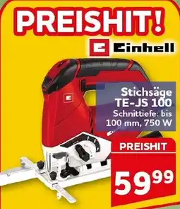 CENTERSHOP Einhell Stichsäge TE-JS 100 Angebot