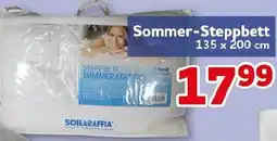 CENTERSHOP Sommer-Steppbett Angebot