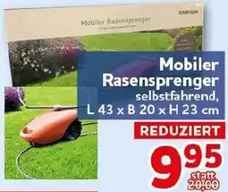 CENTERSHOP Mobiler Rasensprenger Angebot