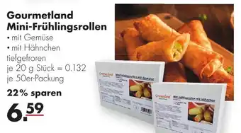 Handelshof Gourmetland Mini Frühlingsrollen Angebot