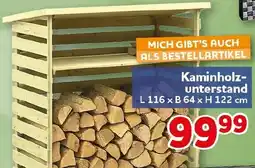 CENTERSHOP Kaminholzunterstand Angebot
