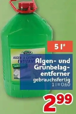 CENTERSHOP Algen und Grünbelagentferner Angebot