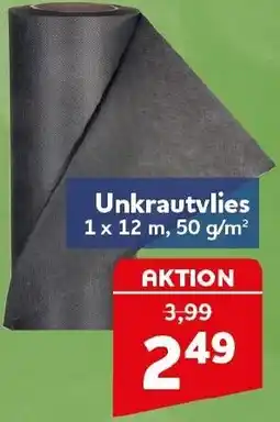 CENTERSHOP Unkrautvlies Angebot
