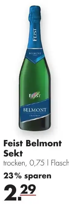 Handelshof Feist Belmont Sekt 0,75L Angebot