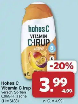 Famila Nord West Hohes C Vitamin C-irup Angebot