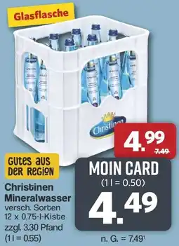 Famila Nord West Christinen Mineralwasser Angebot