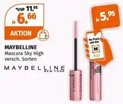 Müller MAYBELLINE Mascara Sky High Angebot