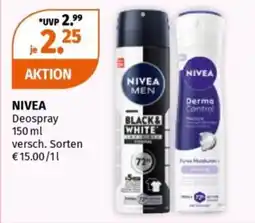 Müller NIVEA Deospray Angebot