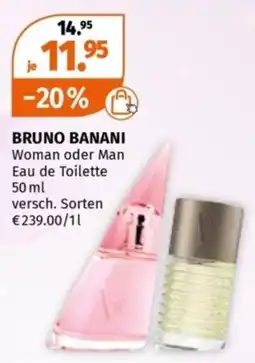 Müller BRUNO BANANI Woman oder Man Eau de Toilette Angebot