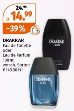 Müller DRAKKAR Eau de Toilette oder Eau de Parfum Angebot
