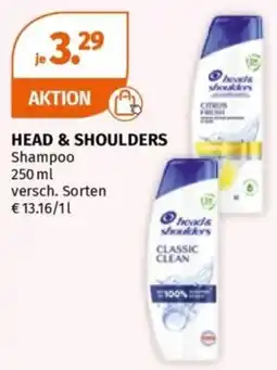 Müller HEAD & SHOULDERS Shampoo Angebot
