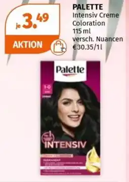 Müller PALETTE Intensiv Creme Coloration Angebot