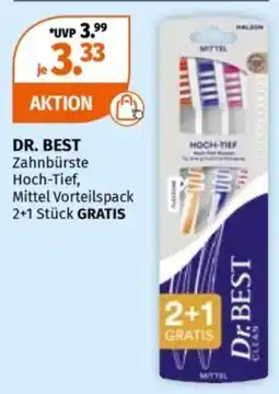 Müller DR. BEST Zahnbürste Hoch-Tief Angebot