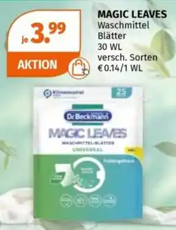 Müller MAGIC LEAVES Waschmittel Blätter Angebot