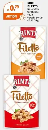 Müller RINTI FILETTO Nassfutter für Hunde Angebot