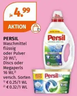 Müller PERSIL Waschmittel flüssig oder Pulver Angebot