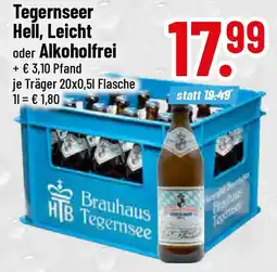 trinkgut Tegernseer Hell, Leicht oder Alkoholfrei Angebot