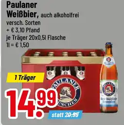 trinkgut Paulaner Weißbier, Angebot