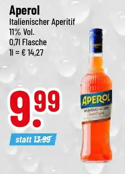 trinkgut Aperol Italienischer Aperitif Angebot