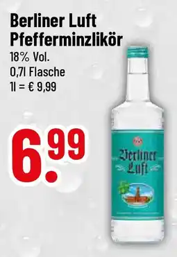 trinkgut Berliner Luft Pfefferminzlikör Angebot