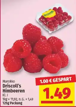 nah & gut Driscoll's Himbeeren Angebot
