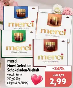 Aktiv Irma merci Finest Selection Schokoladen-Vielfalt Angebot