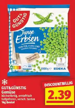 nah & gut GUT&GÜNSTIG Gemüse Angebot