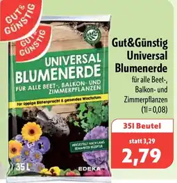 Aktiv Irma Gut&Günstig Universal Blumenerde Angebot