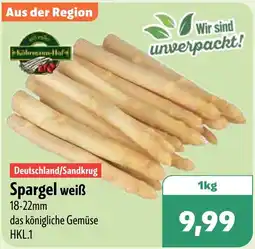 Aktiv Irma Deutschland/Sandkrug Spargel weiß Angebot