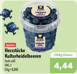 Aktiv Irma Edeka Herzstücke Kulturheidelbeeren Angebot